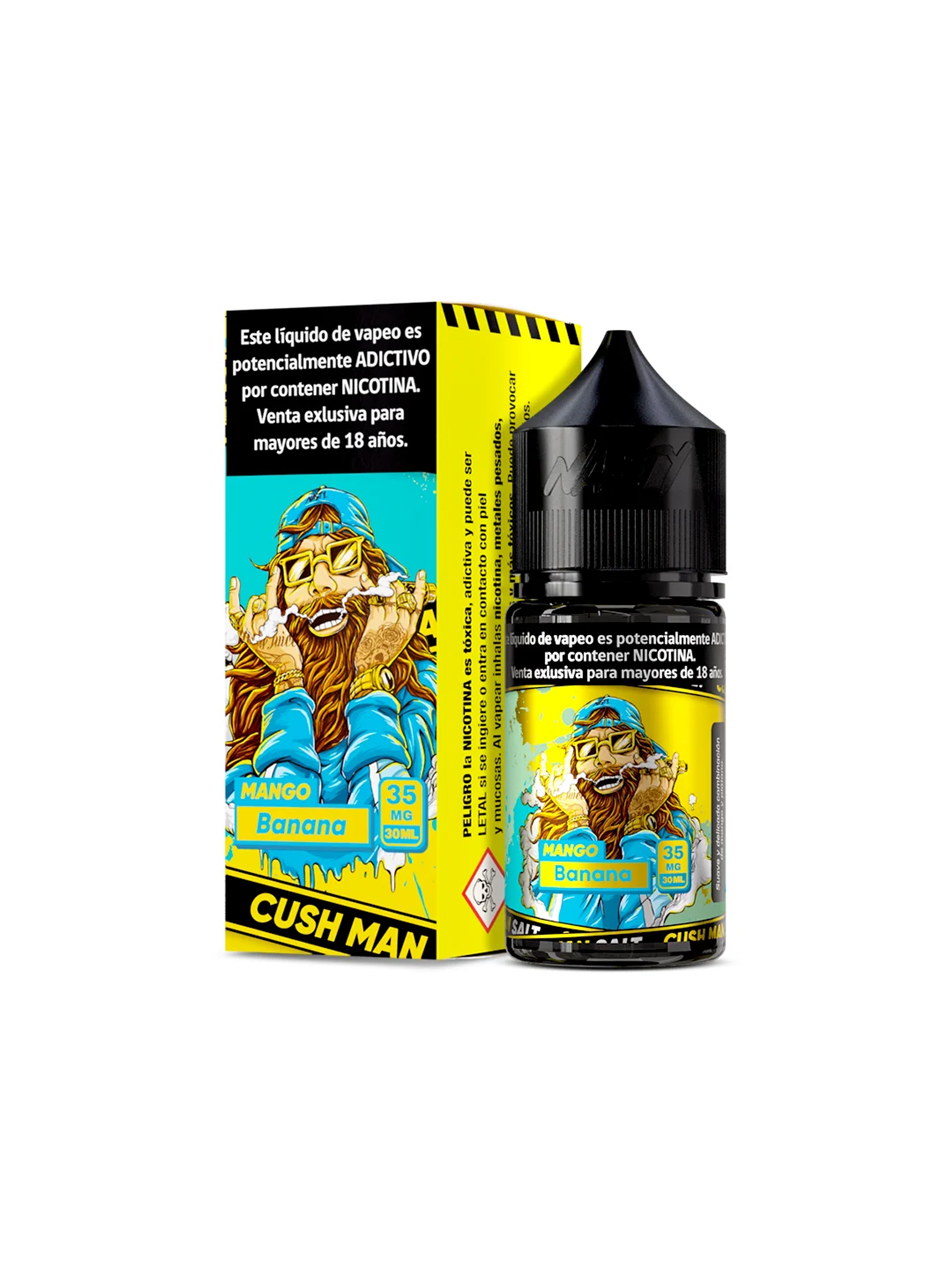 Esencia Salt Cush Man Banana 30Ml-Nasty 1