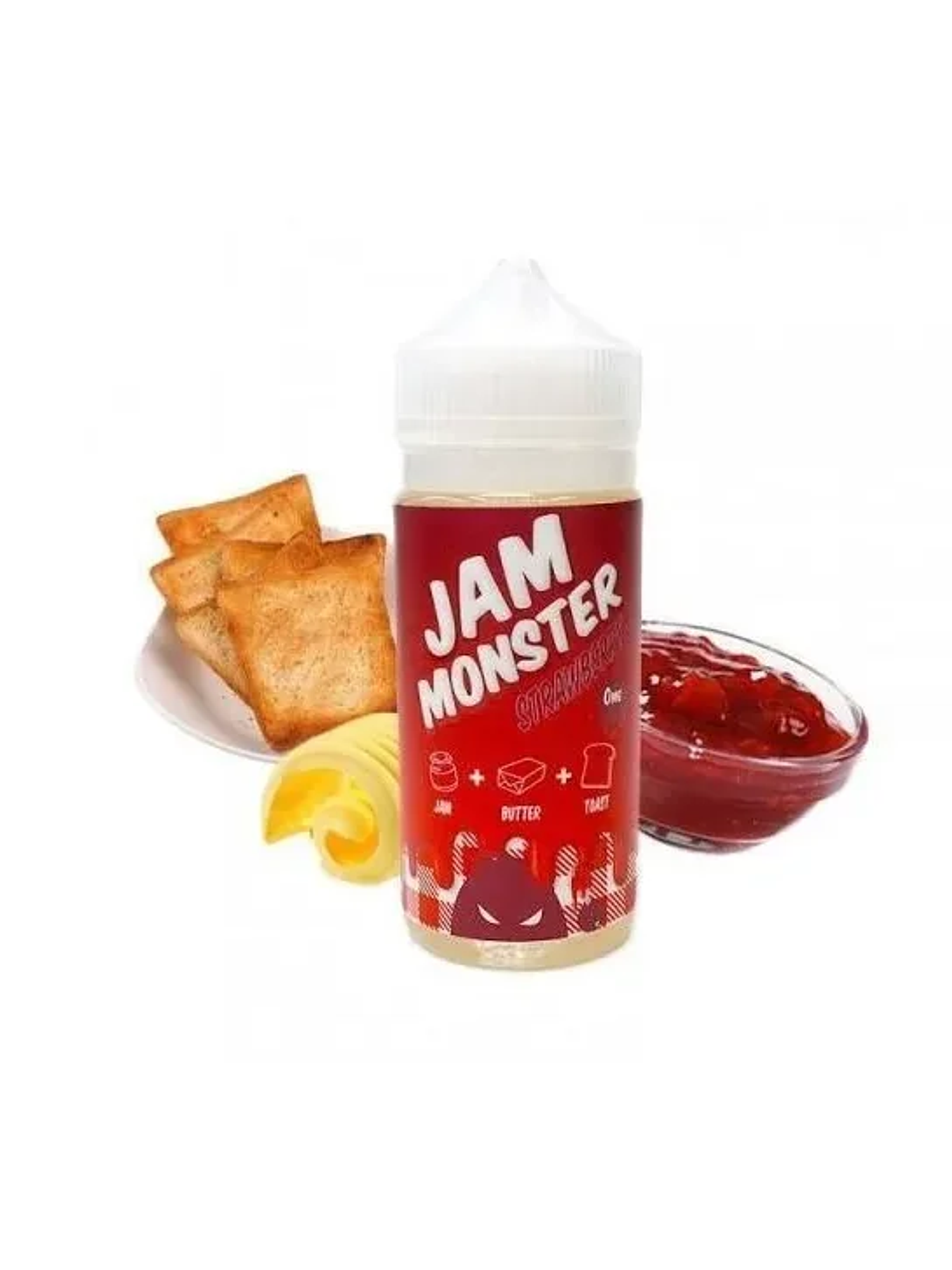 Esencia Jam100Ml Strawberry-Jam Moster 1