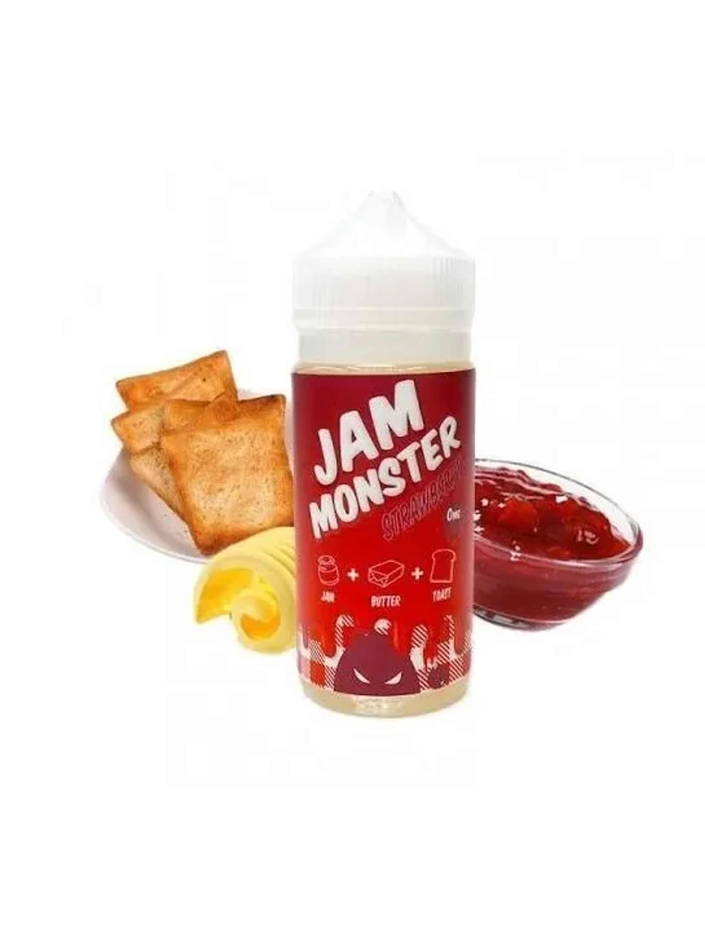 Esencia Jam100Ml Strawberry-Jam Moster 1