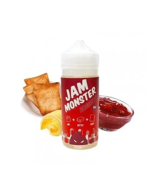 Esencia Jam100Ml Strawberry-Jam Moster 1