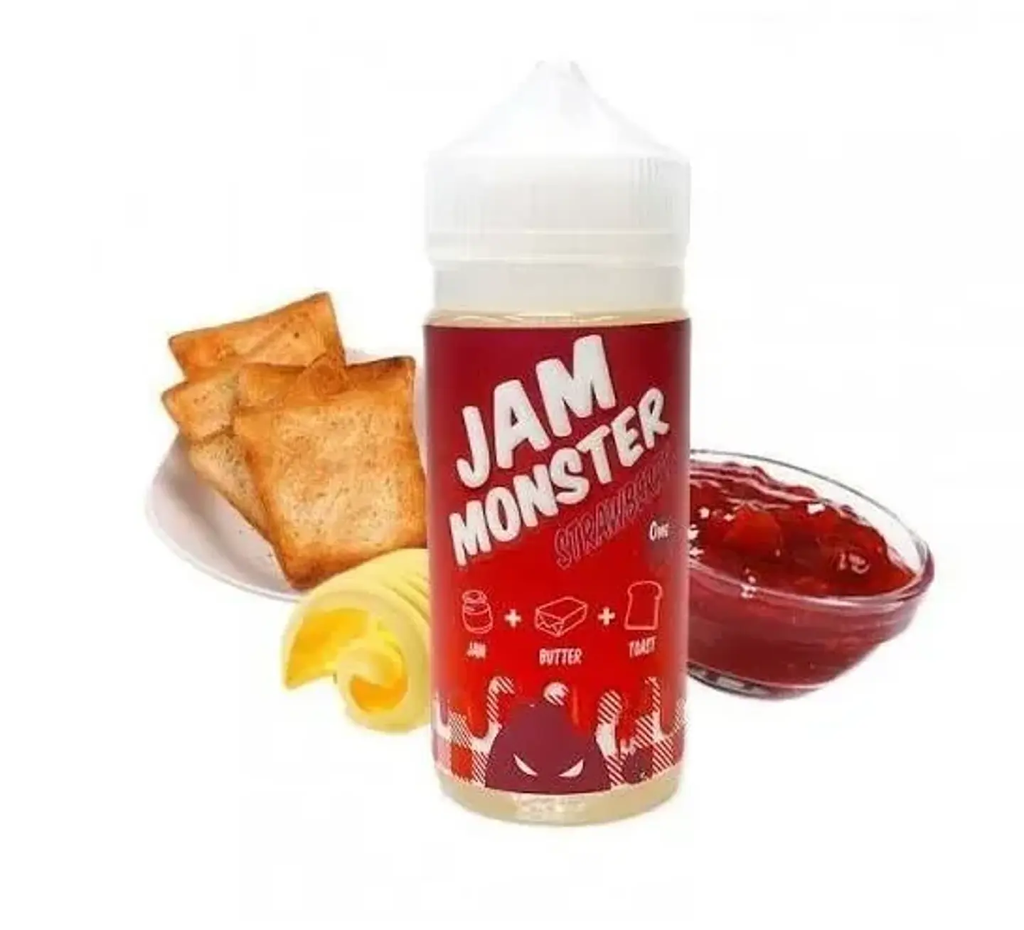 Esencia Jam100Ml Strawberry-Jam Moster 1