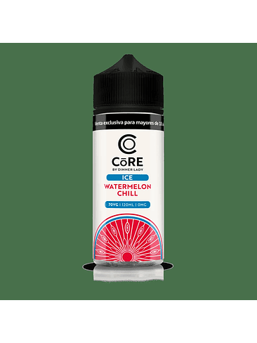 ESENCIA CORE ICE WATERMELON CHILL 0MG -DINNER LADY 1