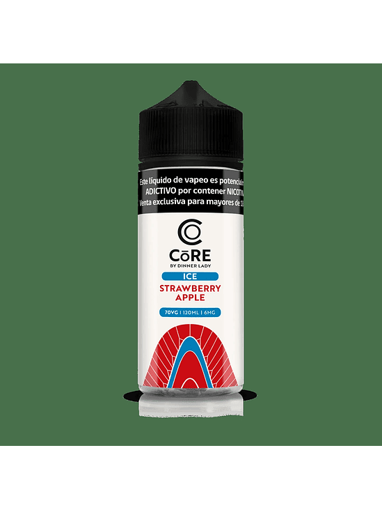 ESENCIA CORE ICE STRAWBERRY APPLE 6MG -DINNER LADY 1