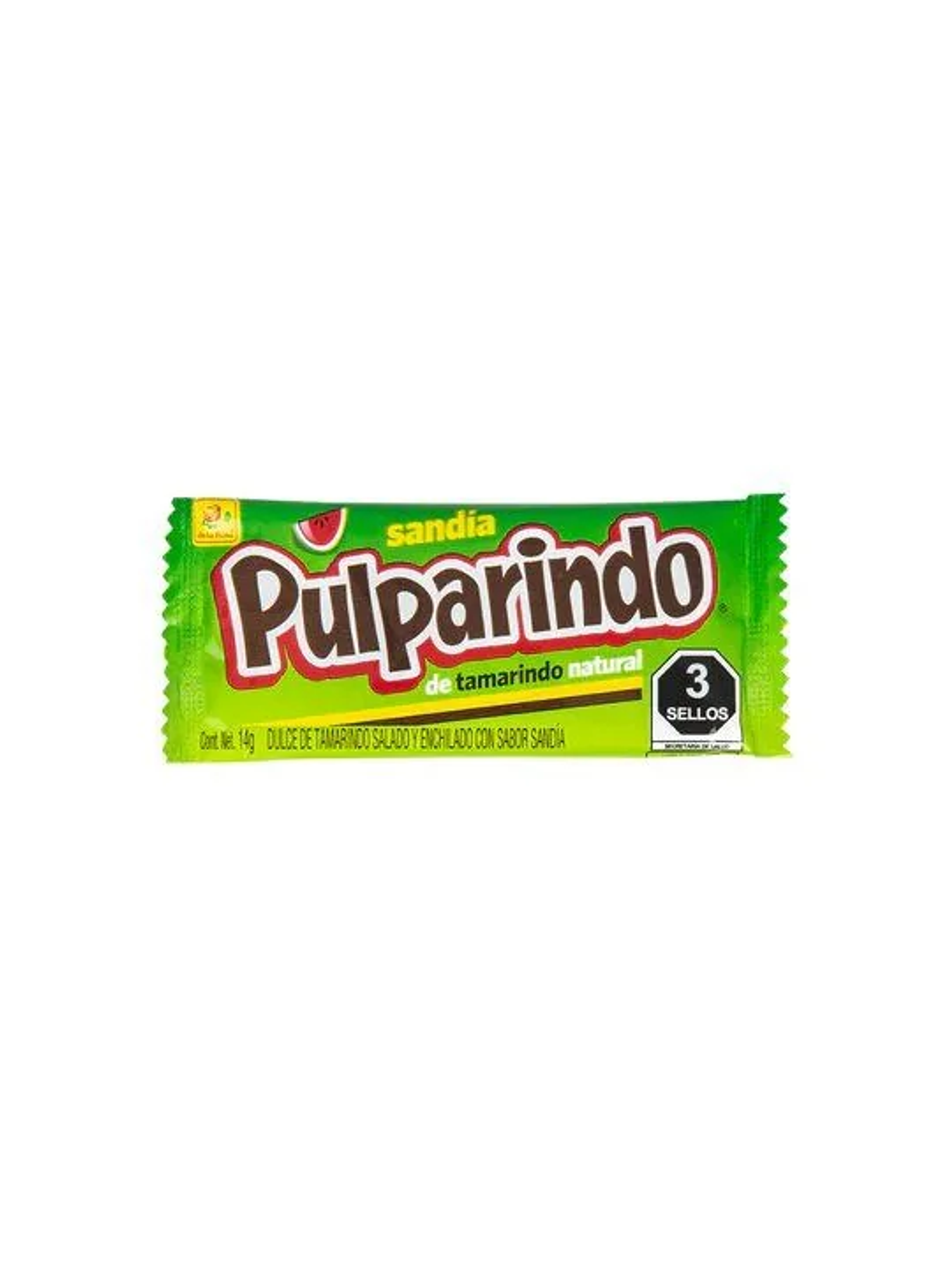 Dulce Mexicano Pulparindo Sabor Sandia 14Gr 1