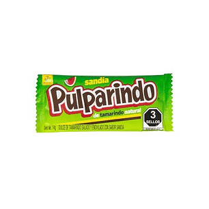 DULCE MEXICANO PULPARINDO SABOR SANDIA 14GR