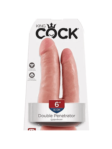 DILDO DOBLE KING COCK 6 1