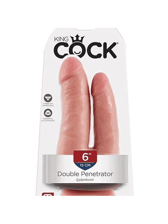 DILDO DOBLE KING COCK 6 1