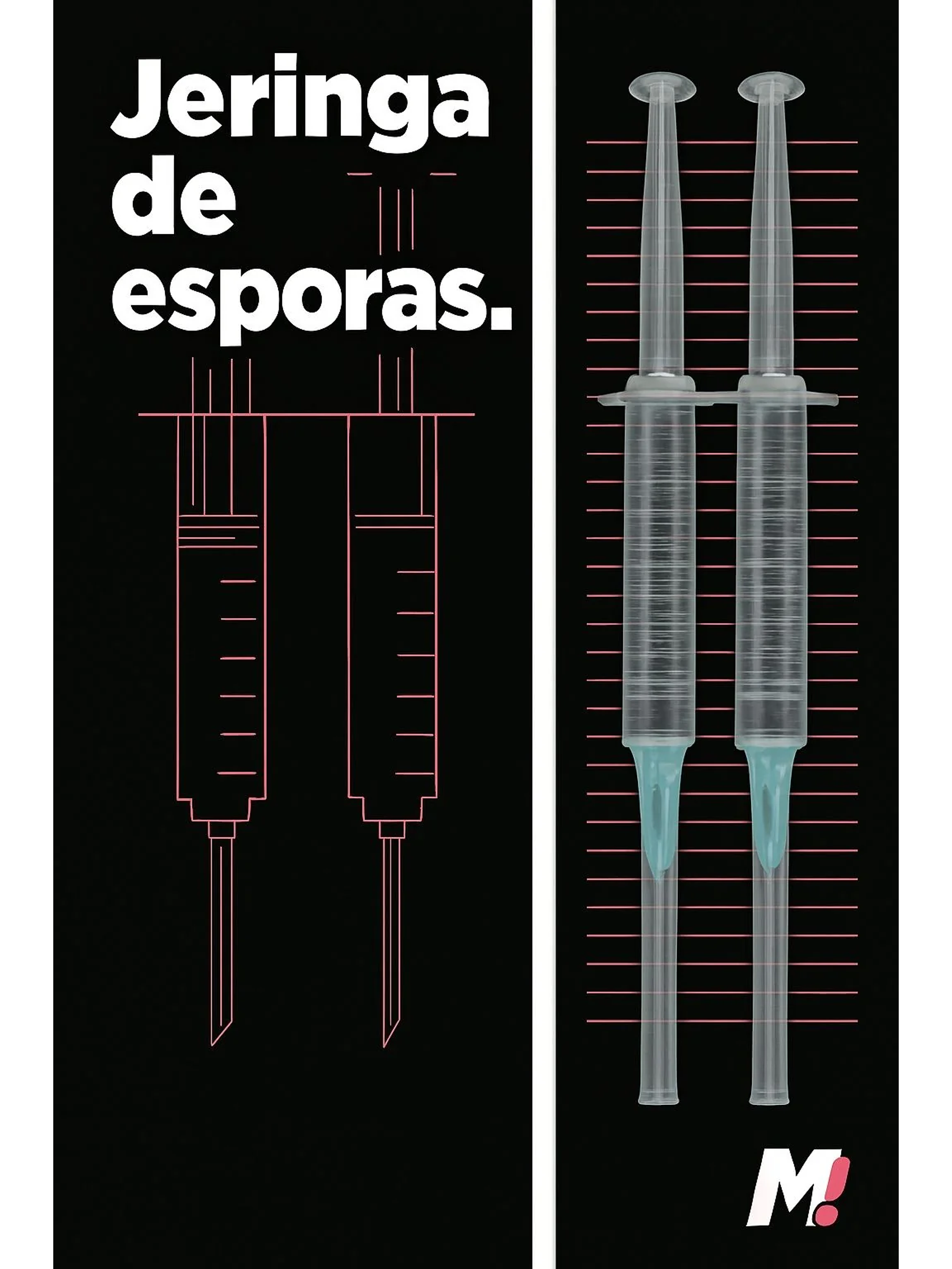 Thai Pink Buffalo - 2 Jeringas De Esporas 5Ml-Mantun 2