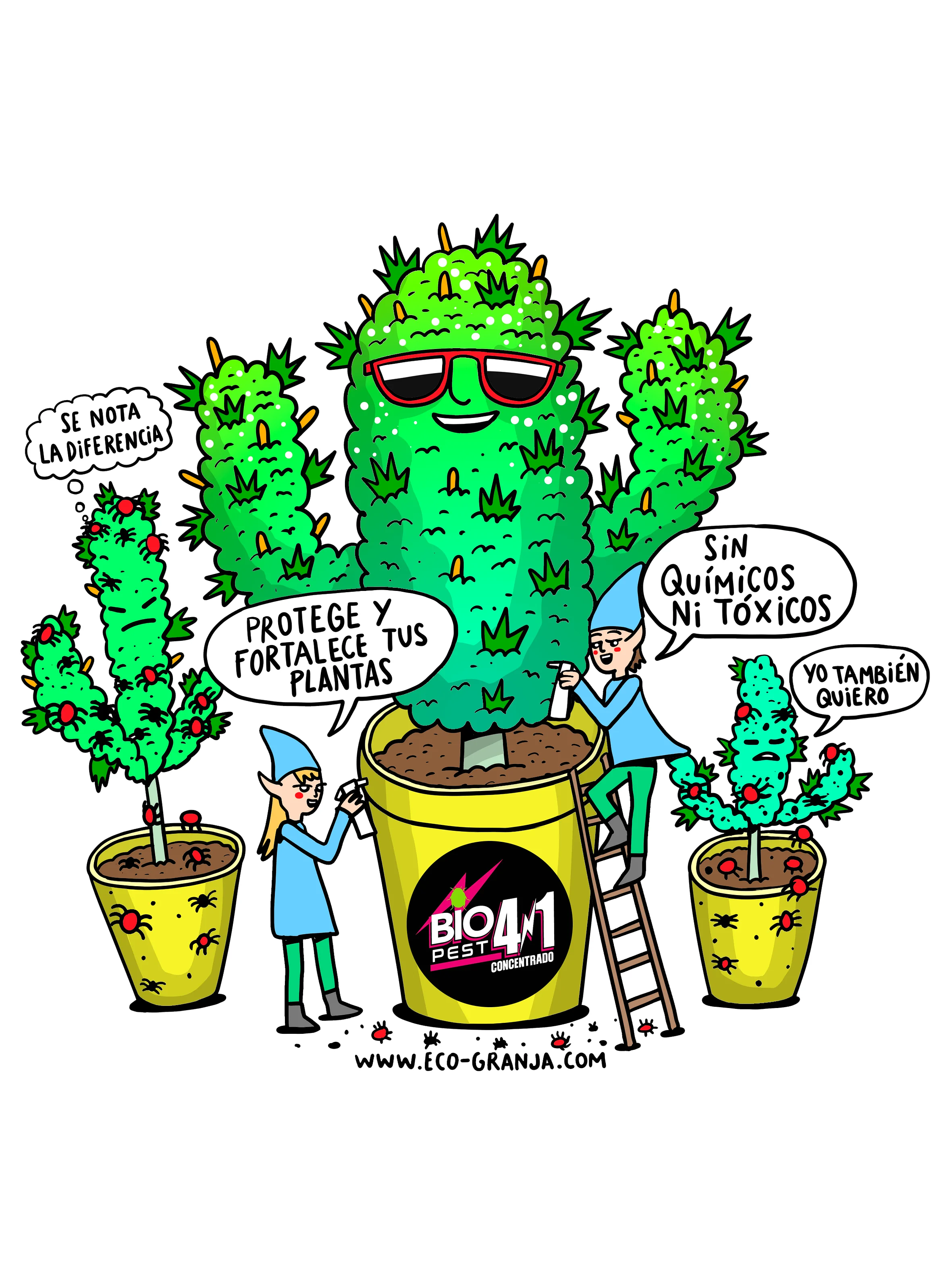 Antiplaga Concentrado 4 En 1 500Cc-Biopest 2