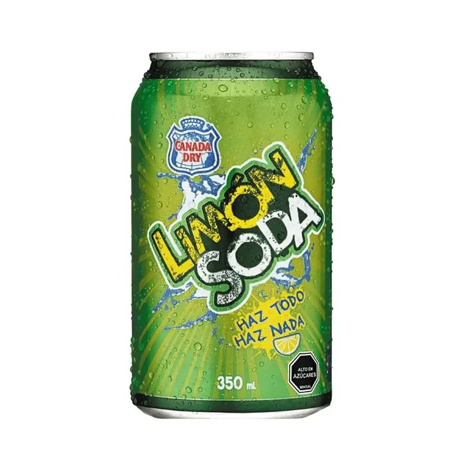 Limón Soda Lata 350Ml 1