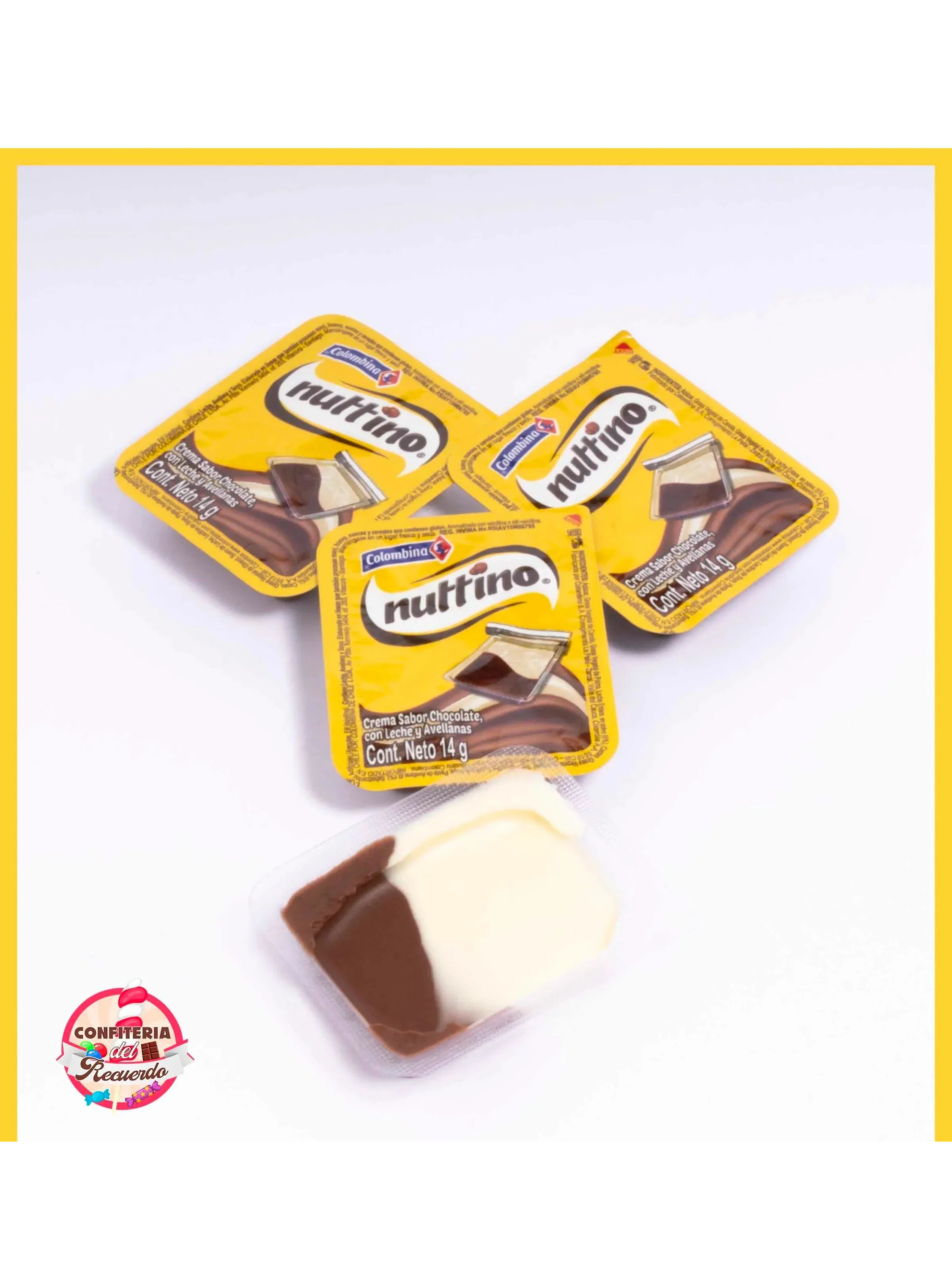 Dulce Chocolate Y Nueces Nuttino Crema De Leche 1