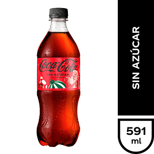 BEBIDA COCA COLA ZERO 591ML - COCA-COLA
