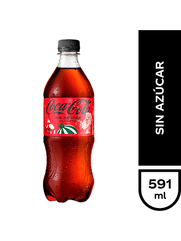 BEBIDA COCA COLA ZERO 591ML - COCA-COLA 1