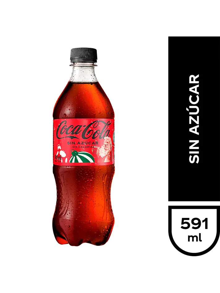 Bebida Coca Cola Zero 591Ml - Coca-Cola 1