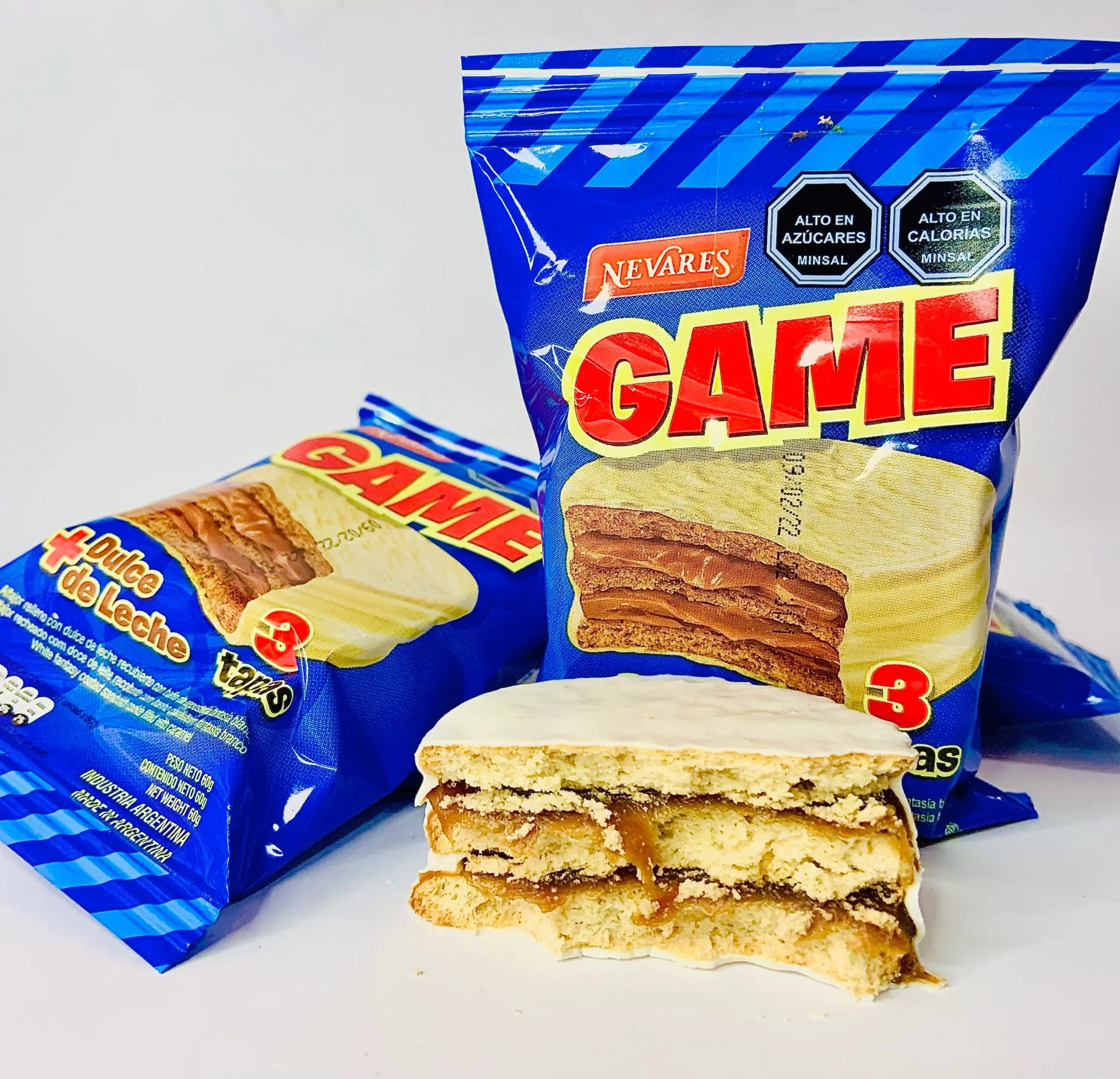 Alfajor Game Blanco 1