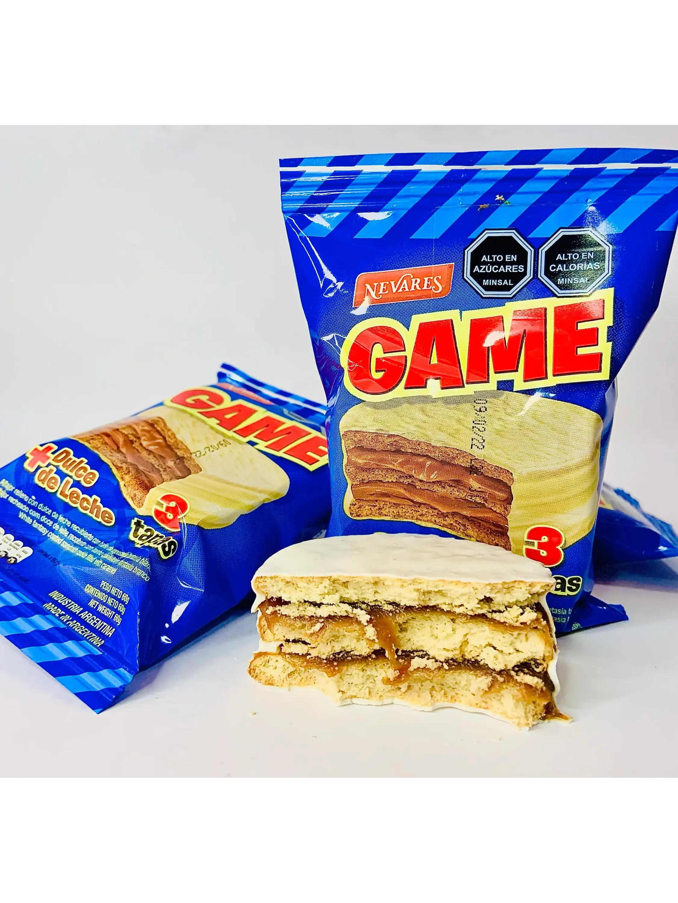 Alfajor Game Blanco 1
