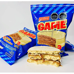 ALFAJOR GAME BLANCO