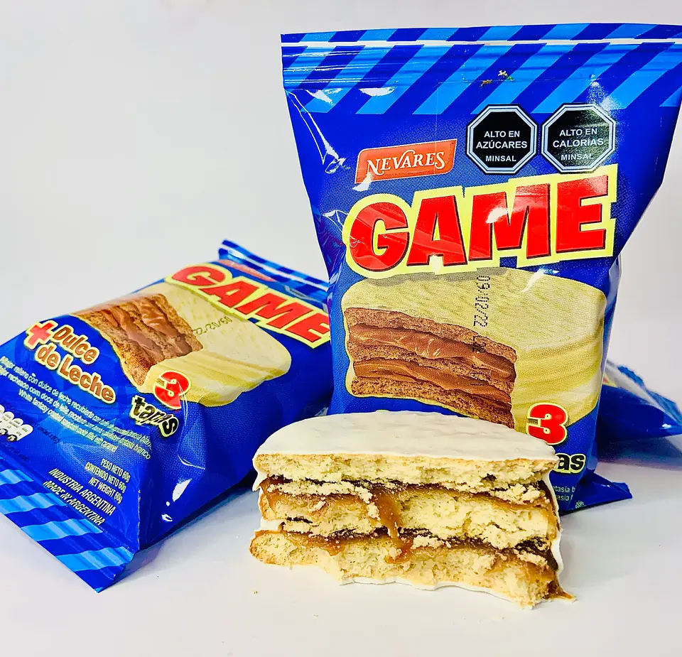 Alfajor Game Blanco 1