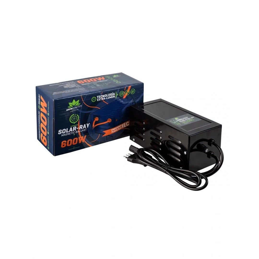 BALASTRO SOLAR RAY 600W-GROW GENETICS 1