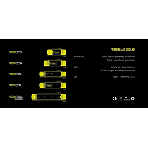 Reflector Protube L 125Mm-Garden Highpro