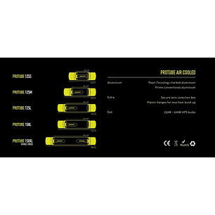 REFLECTOR PROTUBE L 125MM-GARDEN HIGHPRO