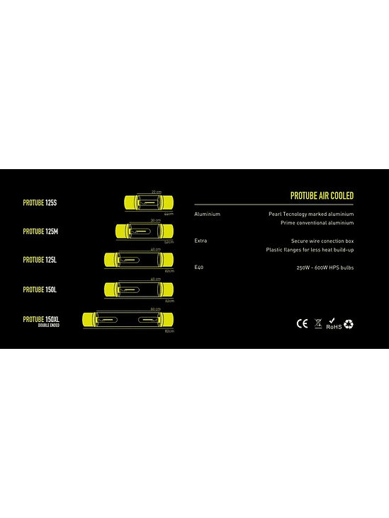 REFLECTOR PROTUBE L 125MM-GARDEN HIGHPRO 2