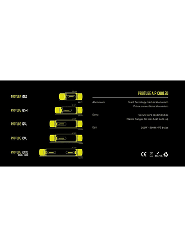 REFLECTOR PROTUBE L 150MM-GARDEN HIGHPRO 2