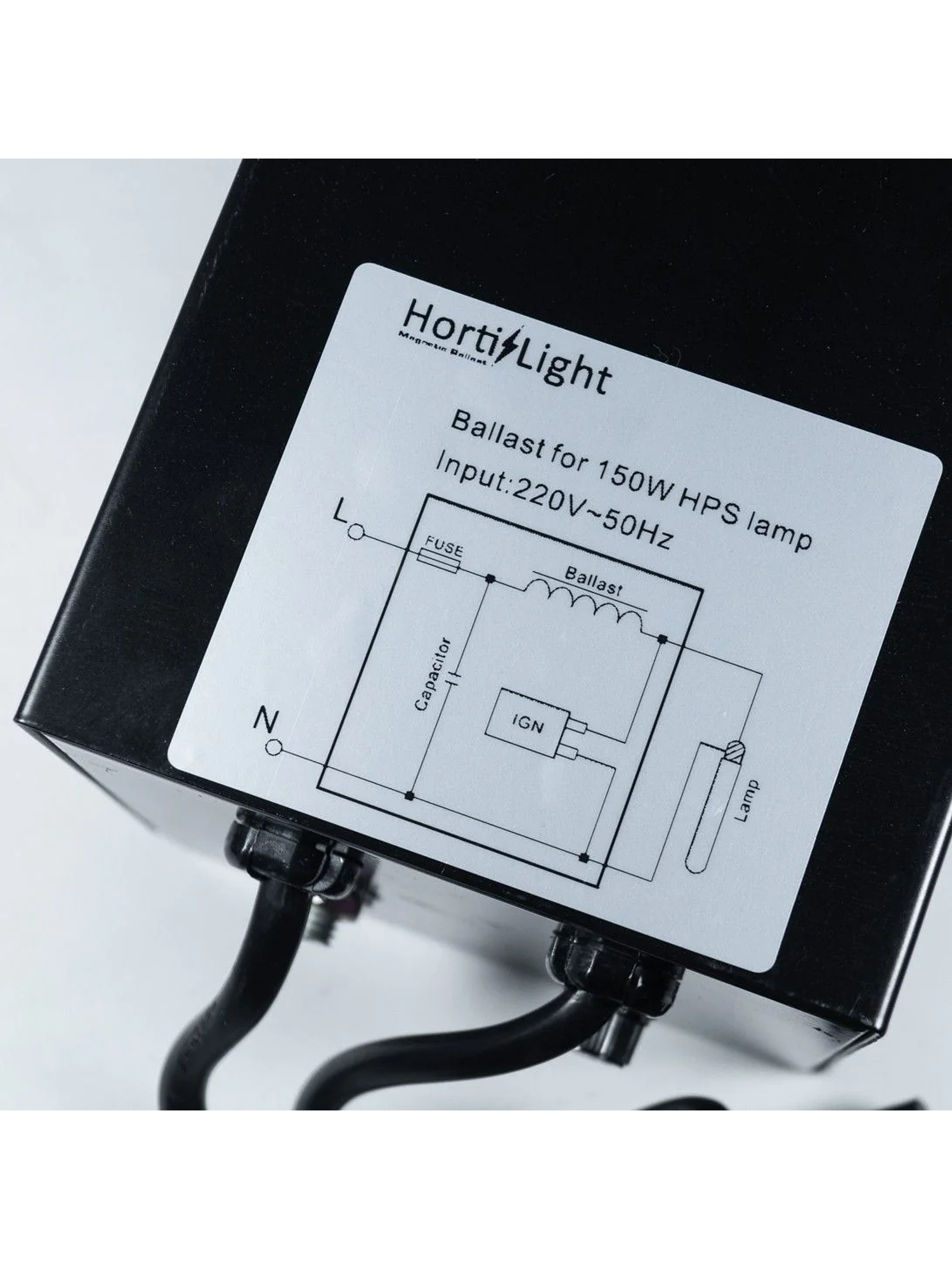 Balastro Magnetico + Cable Alargador 150W -Hortilight 4