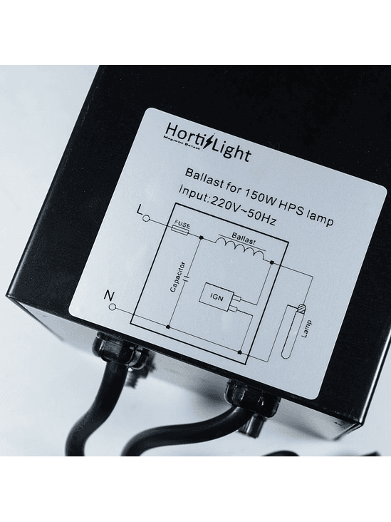 BALASTRO MAGNETICO + CABLE ALARGADOR 150W -HORTILIGHT 4