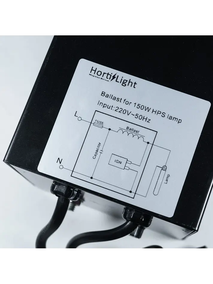 Balastro Magnetico + Cable Alargador 150W -Hortilight 4