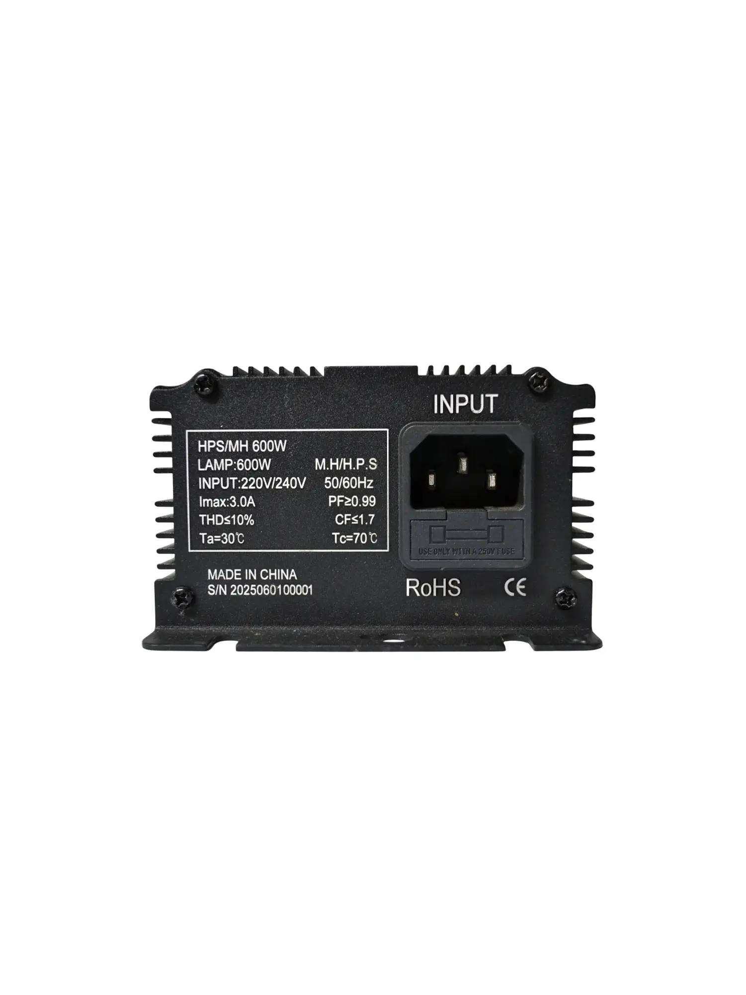 Balastro Electronico 600W - Kasvi 4