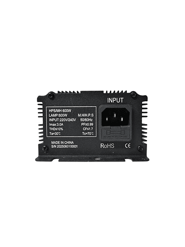 BALASTRO ELECTRONICO 600W - KASVI 4