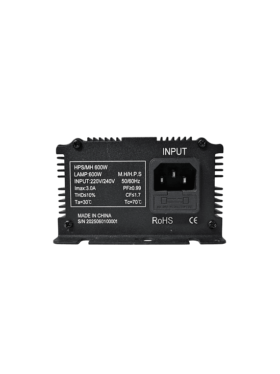 BALASTRO ELECTRONICO 600W - KASVI 4