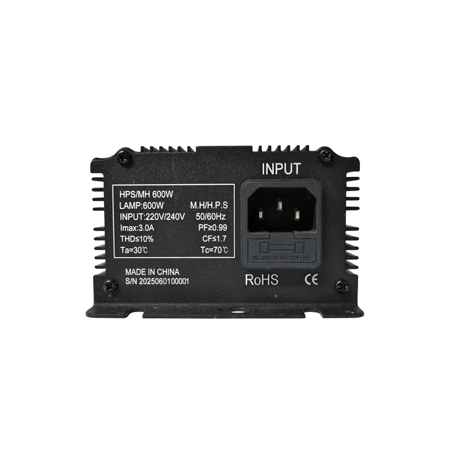 Balastro Electronico 600W - Kasvi 4