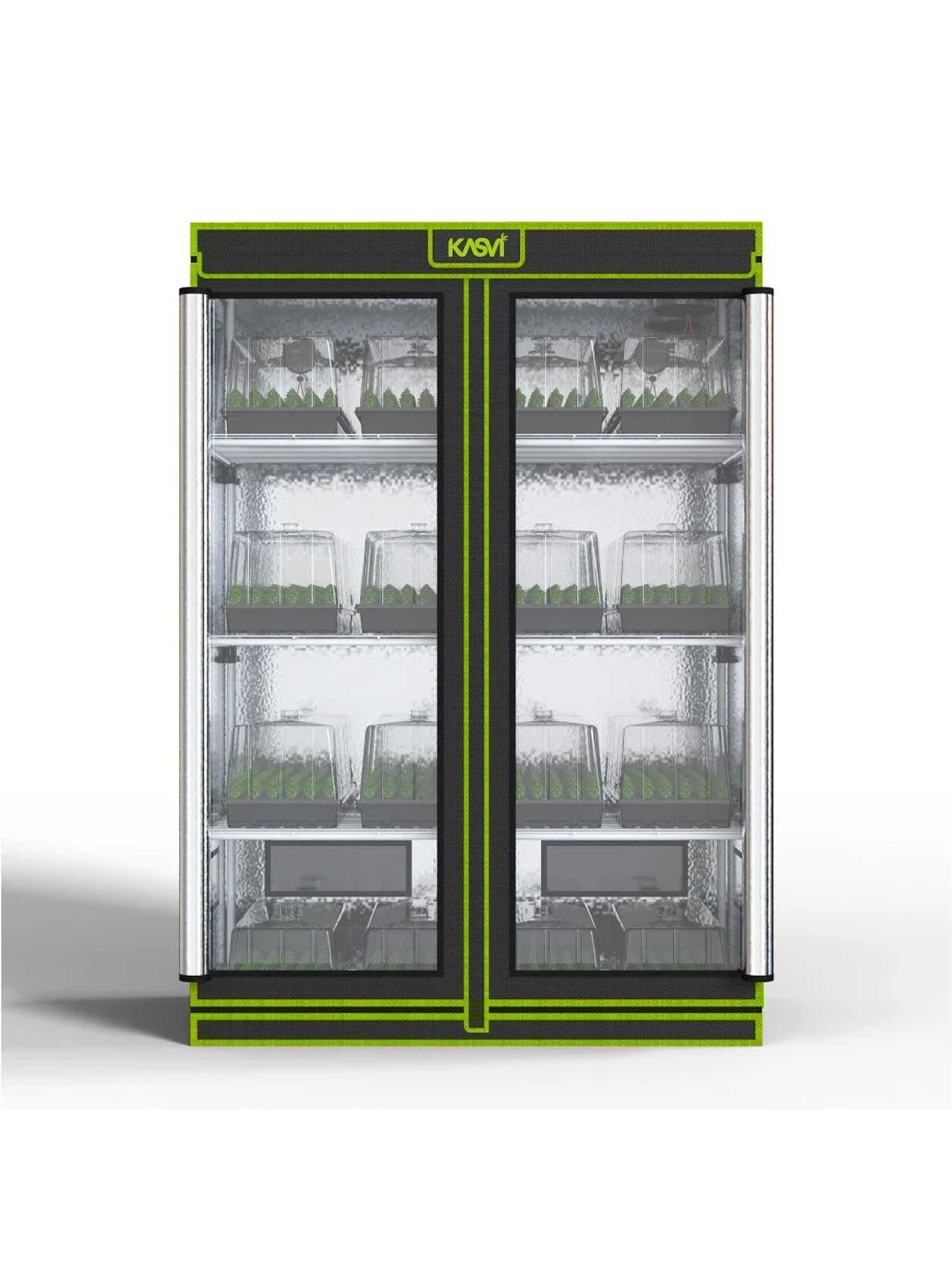 Carpa De Cultivo Esquejes Con Rack 120X60X180-Cropbox 3