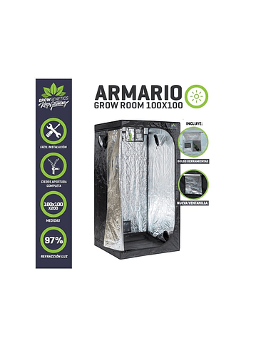 CARPA DE CULTIVO 100X100X200-GROW GENETICS 1