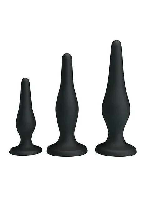 Kit Anal 3 Piezas Negro 3