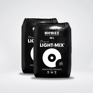 PACK LIGHT MIX 50LT BIOBIZZ X2