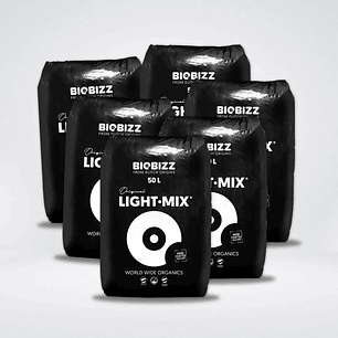 PACK LIGHT MIX 50LT BIOBIZZ X6