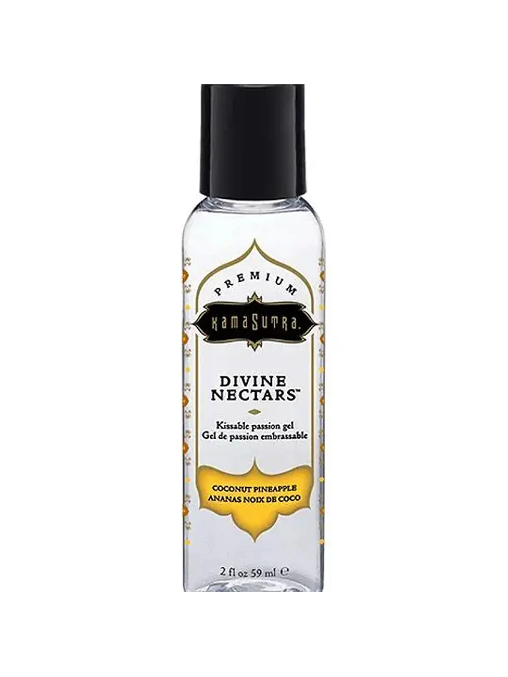 Kama Sutra Néctar Divino Coco Piña - Lubricante Íntimo Y Gel Besable Para Un Placer Exquisito 1