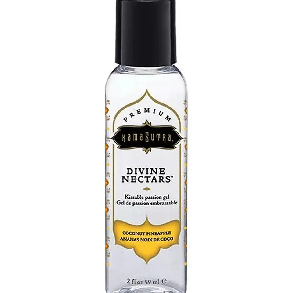 Kama Sutra Néctar Divino Coco Piña - Lubricante Íntimo Y Gel Besable Para Un Placer Exquisito 1