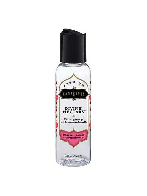 Kama Sutra Néctar Divino Frutilla - Lubricante Íntimo Besable 1