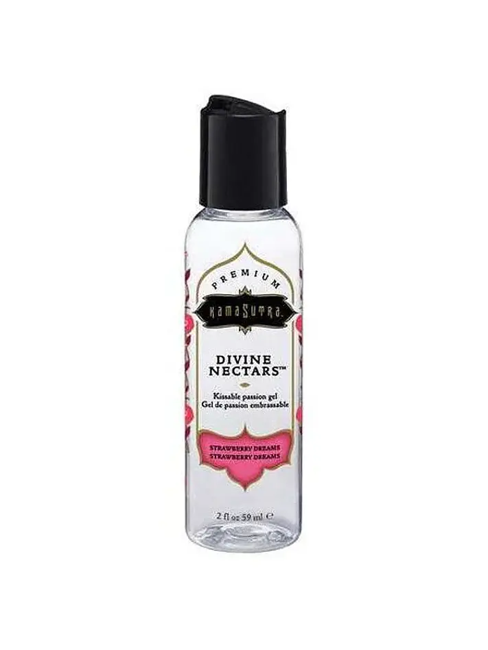 Kama Sutra Néctar Divino Frutilla - Lubricante Íntimo Besable 1
