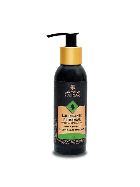 Lubricante Íntimo Sabor Manzana - Secretos de Amor 1