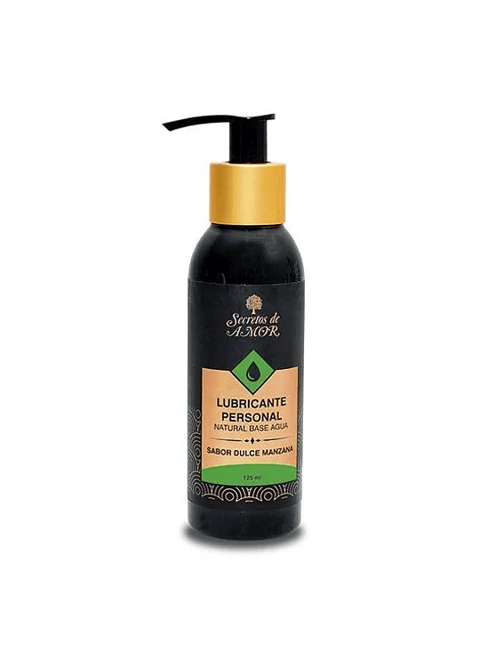 LUBRICANTE ÍNTIMO DE MANZANA  HIDRATACIÓN, PLACER Y SABOR IRRESISTIBLE 1