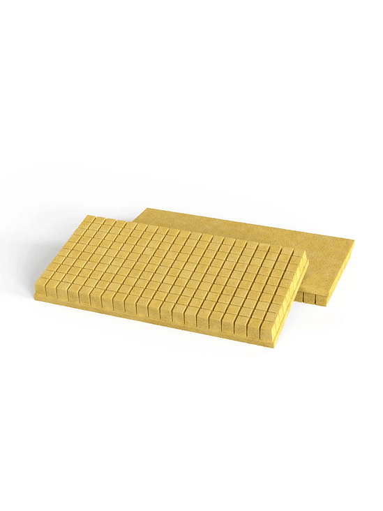 BANDEJA 200 CUBOS 2.5CM LANA DE ROCA-KASVI 1