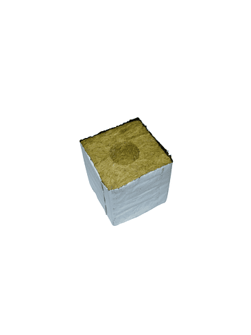 CUBO DE LANA DE ROCA 7,5X7,5CM - KASVI 1