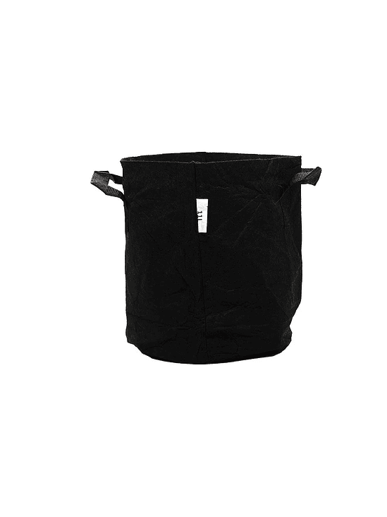 MACETA TEXTIL NEGRA 11L-KASVI 1