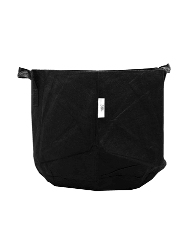 MACETA TEXTIL NEGRA 38L-KASVI 1
