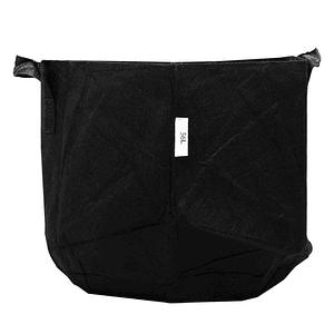 Maceta Textil Negra 56L-Kasvi